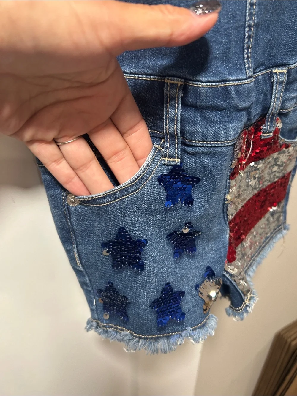 Justice dark denim